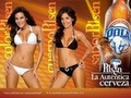 Norelys Rodriguez en el Calendario Polar Pilsen