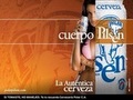 Norelys Rodriguez en el Calendario Polar Pilsen