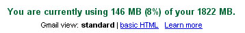 Nuevas caracteristicas de Gmail, 2GB de espacio