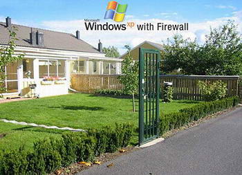 Windows XP con Firewall, sientase seguro