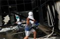 Grupos violentos causaron destrozos en la Torre Britnica
