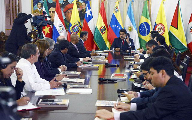 comisin de cancilleres de la Unin de Naciones Suramericanas (Unasur).
