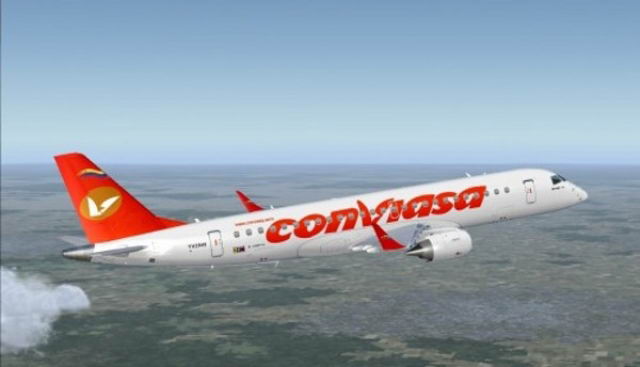 Aerolínea estatal venezolana Conviasa. Aerolínea estatal venezolana Conviasa.