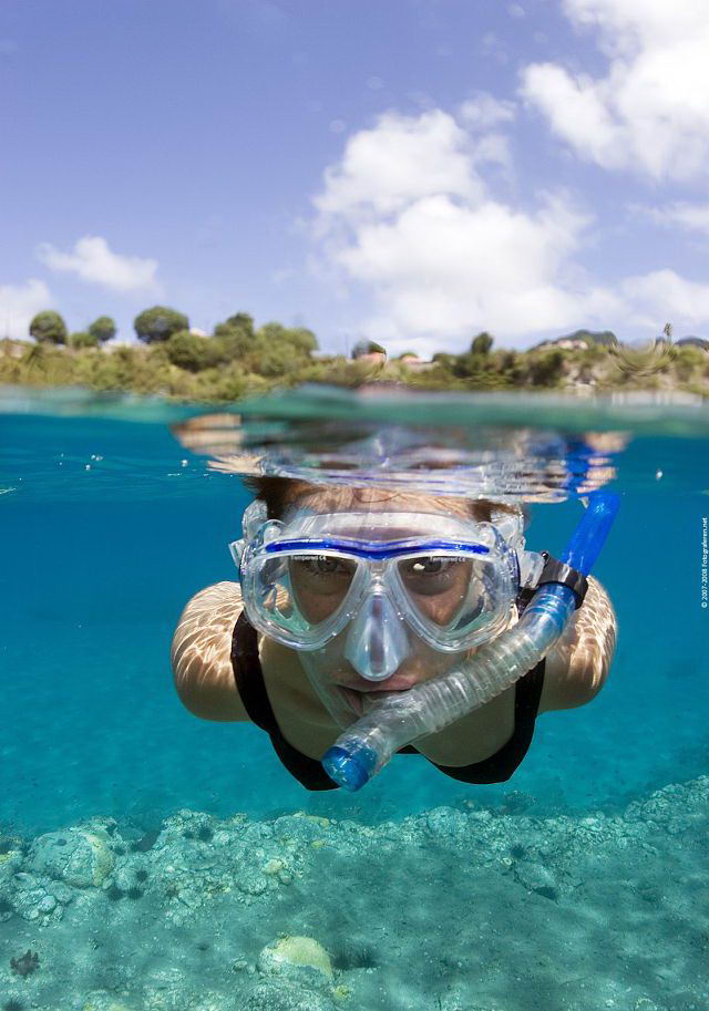 Submarinismo en Isla San Eustaquio.