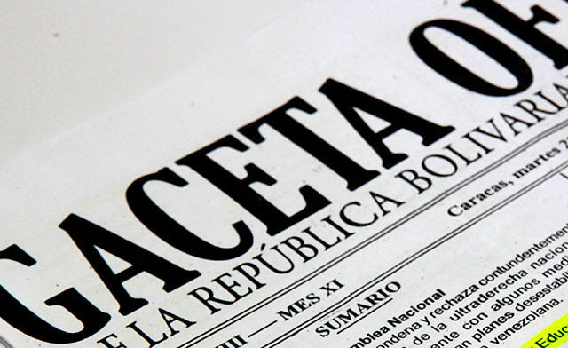 Gaceta Oficial N° 40.396. Gaceta Oficial N° 40.396.