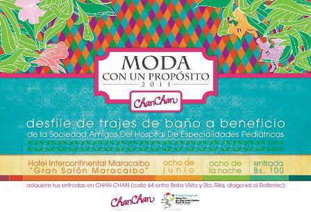Moda con un Próposito se realiza anualmente a beneficio del Hospital de Especializaciones Pediátricas. Moda con un Próposito se realiza anualmente a beneficio del Hospital de Especializaciones Pediátricas.