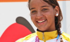 Andreina Pinto es la primera venezolana en clasificar a los Juegos Olímpicos 2012. Andreina Pinto es la primera venezolana en clasificar a los Juegos Olímpicos 2012.
