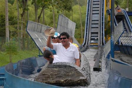 El costo de la montaa acutica es de 12 mil pesos por persona.