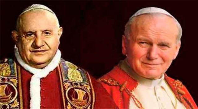 Canonizacin de los papas Juan XXIII y Juan Pablo II.