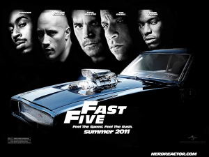 Poster oficial de Fast Five Poster oficial de Fast Five