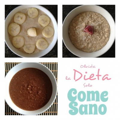 Opciones de avena cocida. (Foto: Alice Fit) Opciones de avena cocida. (Foto: Alice Fit)