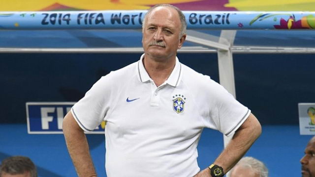Director tcnico de Brasil, Luiz Felipe Scolari 
