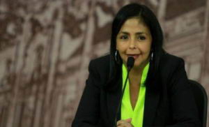 Delcy Rodrguez asegura que un alto dirigente opositor planeaba asesinar a Lpez