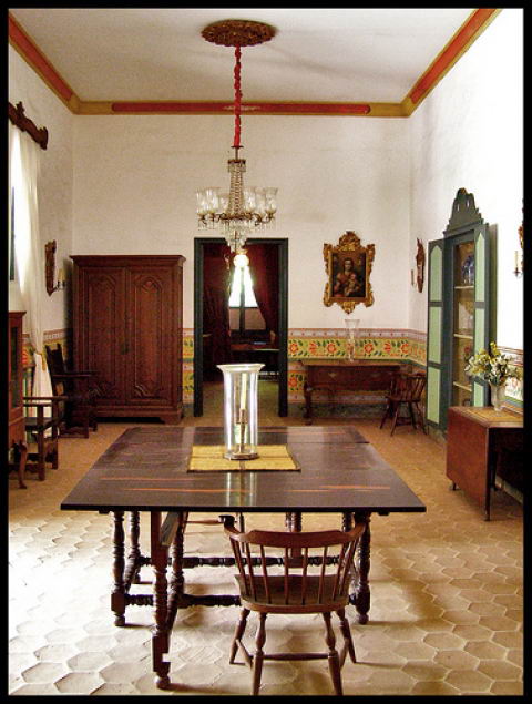 Interior de la Quinta de Anauco.