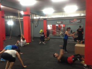 Clase De CrossFit. Clase De CrossFit.