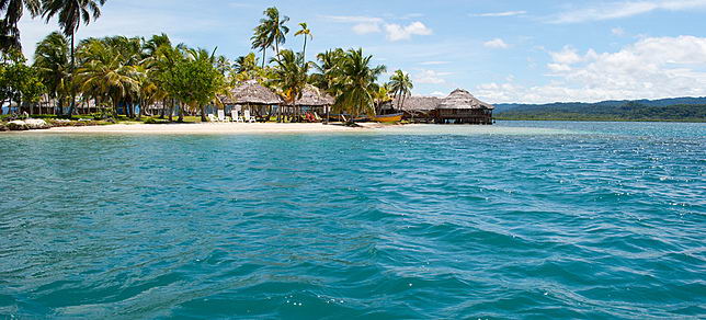 Archipilago Guna Yala en el Mar Caribe