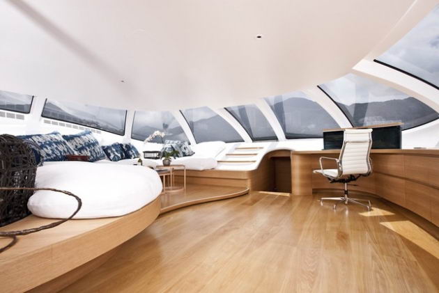 El diseo interior le correspondi a la empresa oriunda de Hong Kong Jepsen Designs