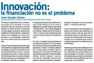 Aticulo de opinion. 