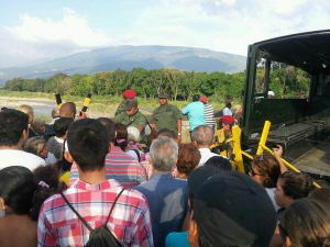 Cerrada la frontera colombo-venezolana. (Foto: Globovision)