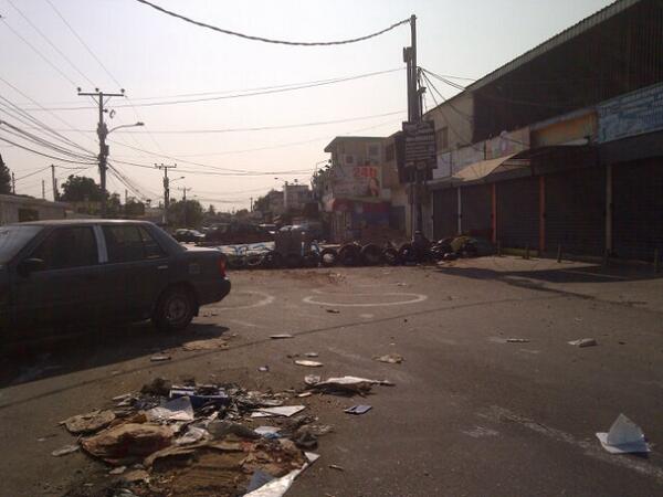 Barricada en la Victoria Barricada en la Victoria