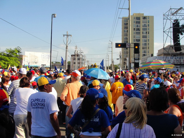 Cierre de campaa, elecciones presidenciales, marcha oposicin, Enrique Capriles Radonski, Primero Justicia