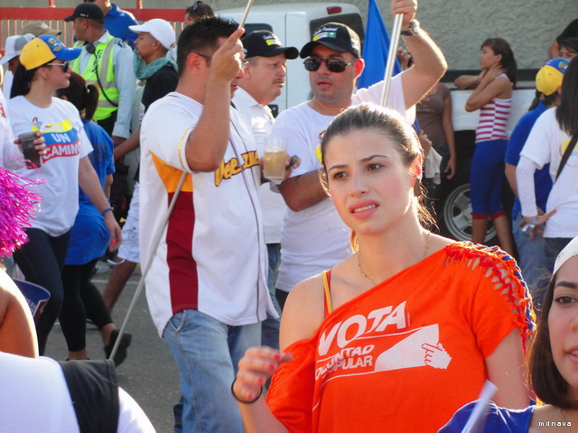 Cierre de campaa, elecciones presidenciales, marcha oposicin, Enrique Capriles Radonski, Primero Justicia