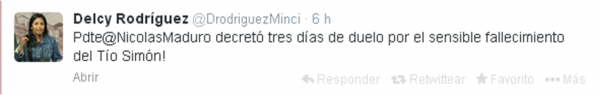 Tuit de la ministra. Tuit de la ministra.
