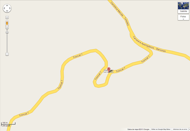 Ubicación del pueblo Apartaderos, en el estado Mérida. Ubicación del pueblo Apartaderos, en el estado Mérida.