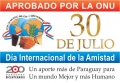 30 de julio: D�a Internacional de la Amistad