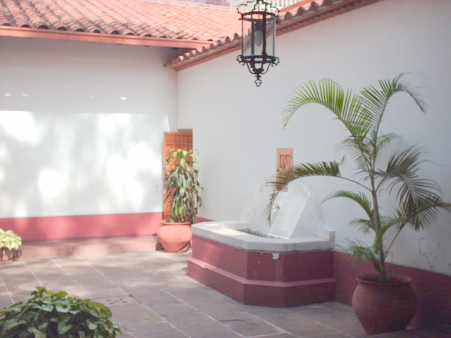 Patio trasero.