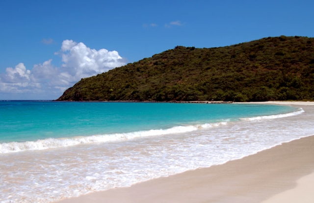 Playa Flamenco, en Puerto Rico.