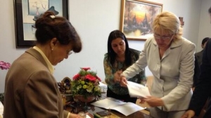 La Fiscal General de la Repblica, Luisa Ortega Daz .