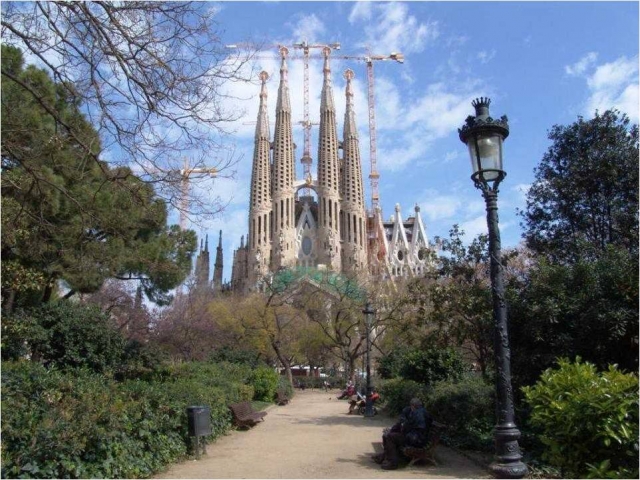 Templo Expiatorio de la Sagrada Familia en Barcelona