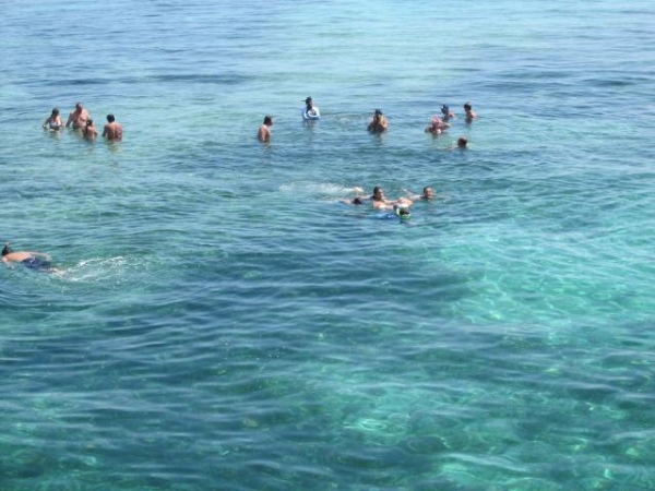 Snorkel en Cabagua.