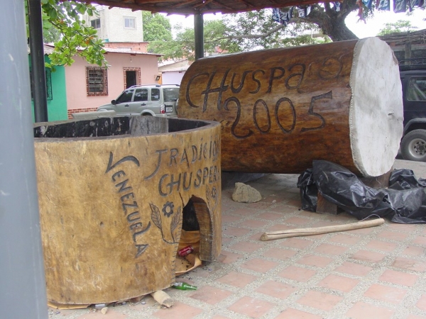 Plaza en el pueblo