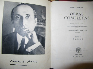 Amado Nervo, uno de los principales exponentes del gnero lrico.