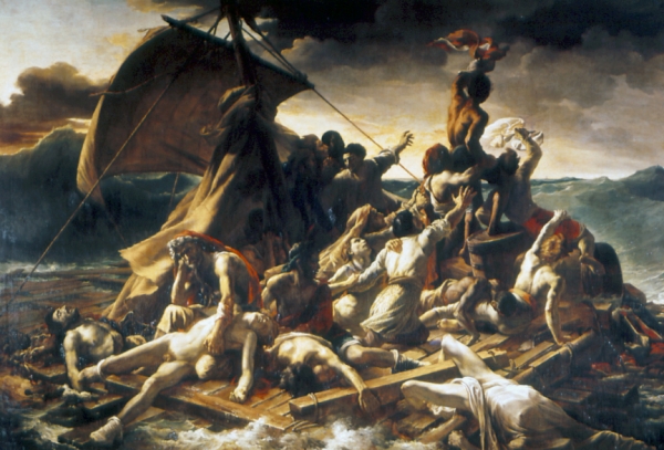 La balsa de la medusa. T. Gericault