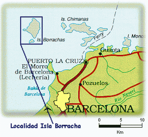 Ubicacion de islas Borrachas. Ubicacion de islas Borrachas.