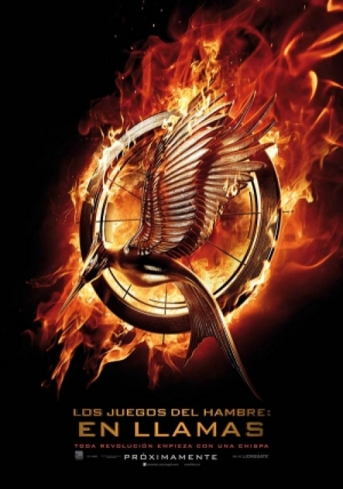 Cartel oficial de la película Los juegos del hambre: En llamas. Cartel oficial de la película Los juegos del hambre: En llamas.