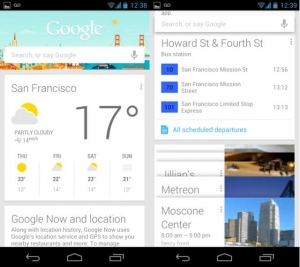 Google Now. Google Now.