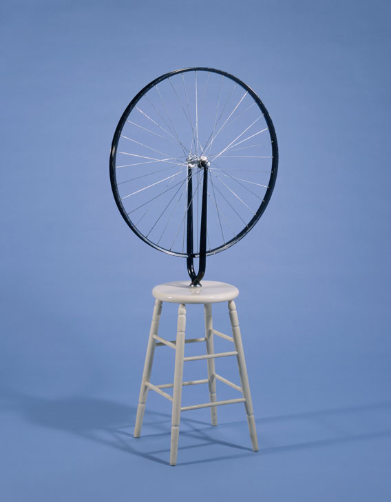 Rueda de bicicleta. Ready Made. Marcell Duchamp Rueda de bicicleta. Ready Made. Marcell Duchamp