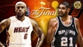 Miami Heat y San Antonio Spurs disputan batalla final de la NBA