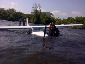 Ceofanb “intercepta e inutiliza incursor areo a 12 km de la costa suroeste del Lago de Maracaibo”. Foto: Noticias24