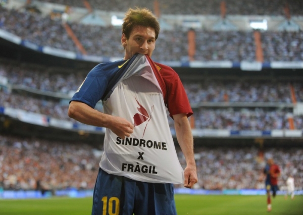 El futbolista Leo Messi trabaja en pro de la enfermedad 