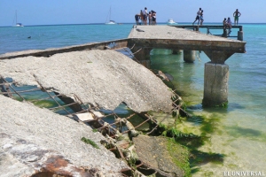 Laguna exhort a los turistas a tener mayor conciencia ecologica. 