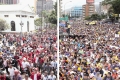 Tras un mes de protestas opositores y oficialistas toman las calles de Caracas