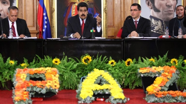 Presidente maduro ratifica la convocatoria de diálogo a estudiantes. Foto: Noticias24 Presidente maduro ratifica la convocatoria de diálogo a estudiantes. Foto: Noticias24