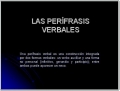 La perfrasis