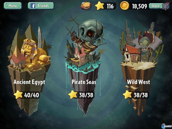 Plant vs. Zombies 2 pocas de tiempo
