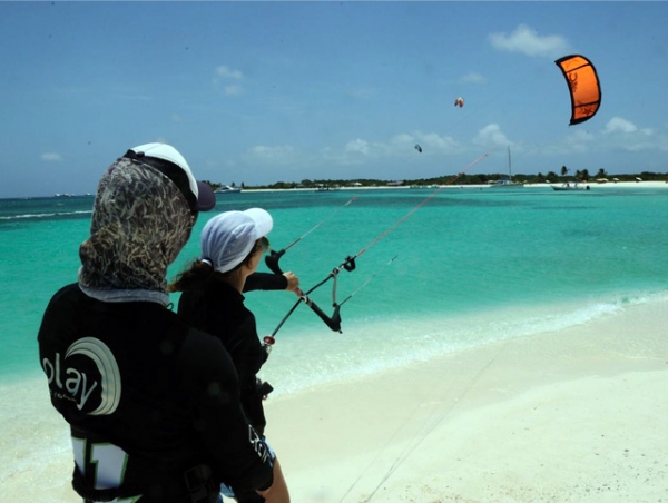 Clases de Kitesurf.